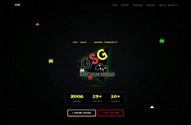 Umbau der Website